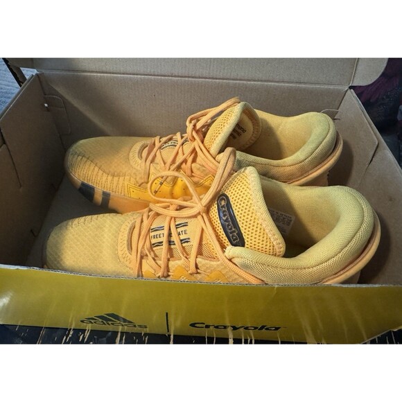 Size 7 - adidas Crayola x D.O.N. Issue #2 Solar Gold - Picture 7 of 10